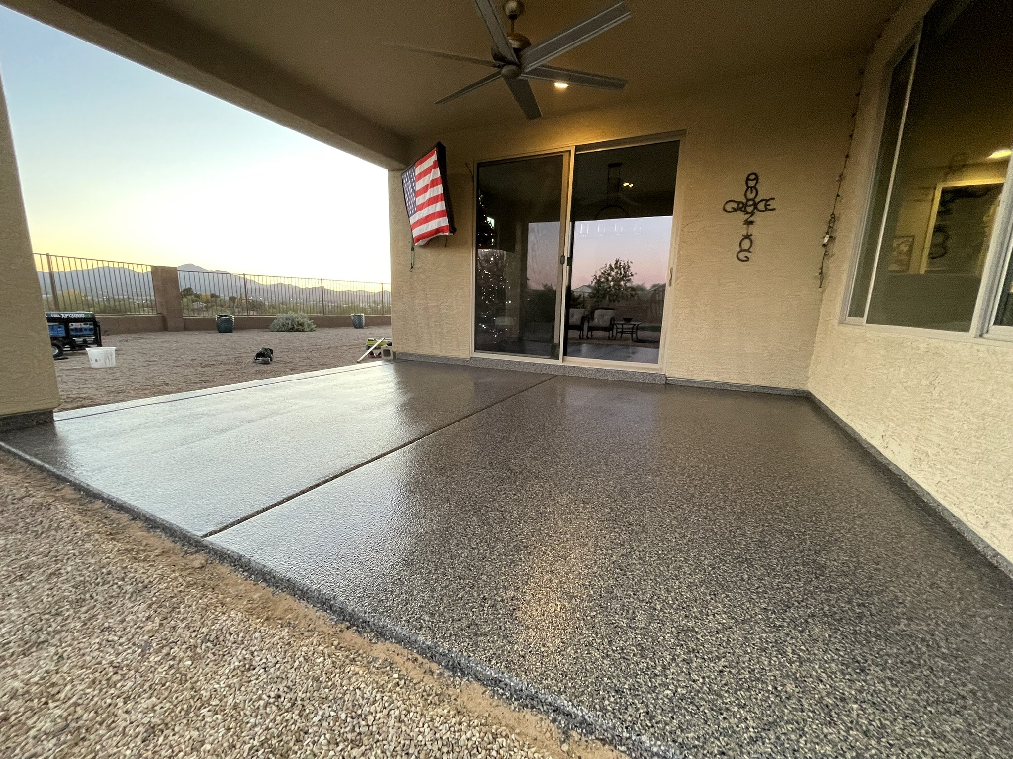 Durable Protection, Elevated Beauty: Patio Coating Performed in Tucson, AZ